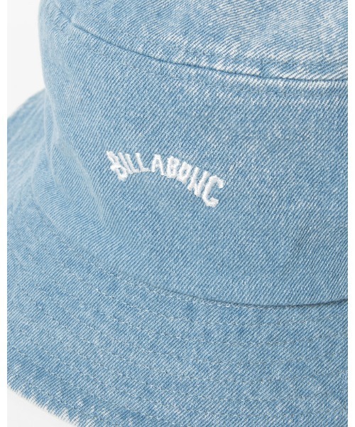 BILLABONG（ビラボン）の「BILLABONG メンズ 【WAVE WASHED】 WASHED DENIM ハット 【2022年春夏モデル】/ビラボンバケハ(バケットハット）（ハット・メンズ・ブラック/インディゴブルー/ブルー・FREE）」の14枚目の写真