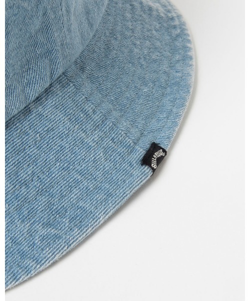 BILLABONG（ビラボン）の「BILLABONG メンズ 【WAVE WASHED】 WASHED DENIM ハット 【2022年春夏モデル】/ビラボンバケハ(バケットハット）（ハット・メンズ・ブラック/インディゴブルー/ブルー・FREE）」の15枚目の写真