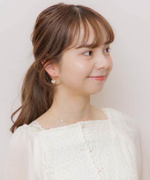 flower(フラワー)の「ピュアハートイヤリング(イヤリング・レディース・ゴールド・FREE)」の21枚目の写真