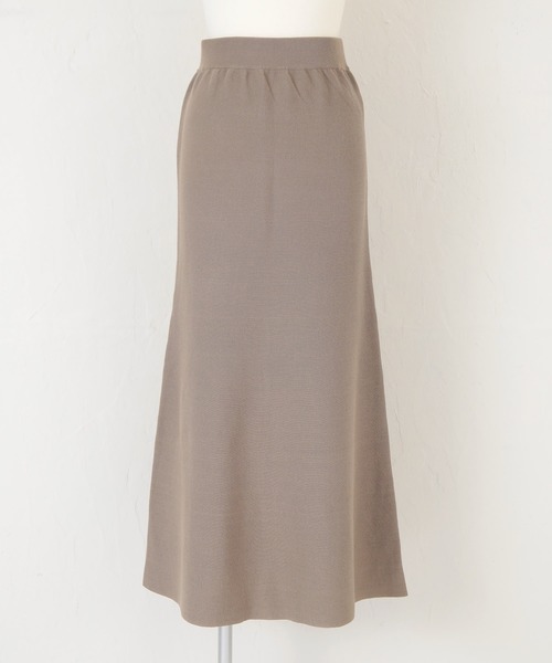 UR'S（ユアーズ）の「ニットマーメイドスカート（スカート・レディース・ブラック/グリーン/グレイッシュベージュ/ブラウン・S/M/L）」の7枚目の写真