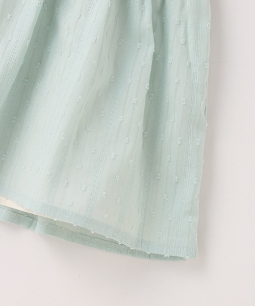petit main(プティマイン)の「胸レースドッキングT(Tシャツ/カットソー・キッズ・ラベンダー/マルチ/エメラルド・80cm/110cm/120cm/90cm/100cm/130cm)」の20枚目の写真