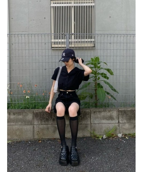 MOUSSY（マウジー）の「GURKHA WEDGE ミュール（サンダル・レディース・ブラック/イエロー・MEDIUM/SMALL/LARGE）」の17枚目の写真