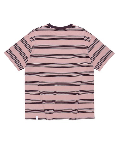MAHAGRID（マハグリッド）の「【mahagrid】ROPE LOGO STRIPED TEE / マハグリッド ロープ ロゴ ストライプ Tシャツ（Tシャツ/カットソー・メンズ・ブラック/ブルー/ピンク・X-LARGE/MEDIUM/SMALL/LARGE）」の17枚目の写真
