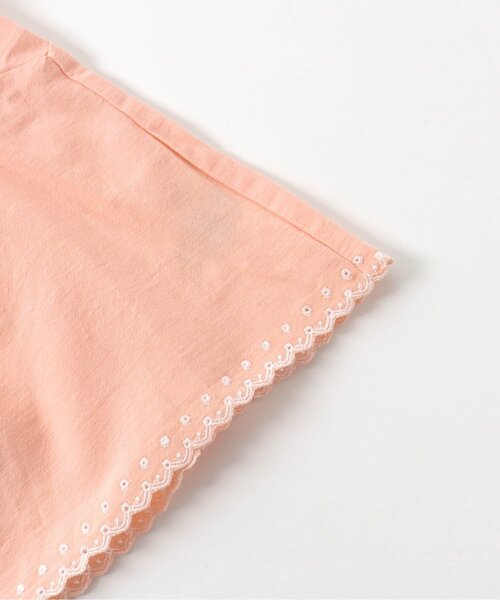apres les cours(アプレレクール)の「レモン刺繍チュニック(チュニック・キッズ・サーモンピンク/サックスブルー・90/100/110/120/80/130/140)」の11枚目の写真