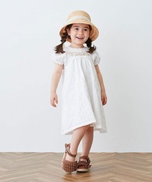 petit main | 【リンク】花刺しゅうワンピース(ワンピース)