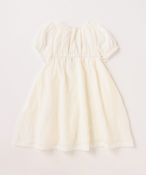 petit main（プティマイン）の「【リンク】花刺しゅうワンピース（ワンピース・キッズ・ピンク/キナリ・110cm/80ｃｍ/130cm/90cm/120cm/100cm）」の7枚目の写真