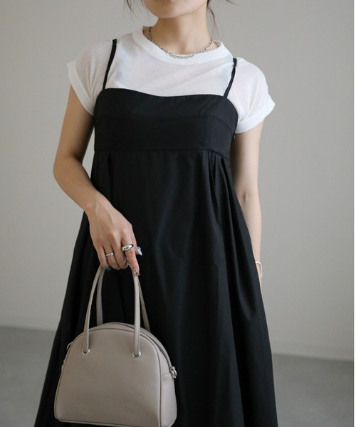 sakishimatokyo（サキシマトーキョー）の「ベアフレアワンピース（ワンピース・レディース・ホワイト/ブラック/グリーン/チャコールグレー・FREE）」の22枚目の写真