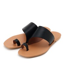 DRESKIP | ペタンコトングサンダル(サンダル)