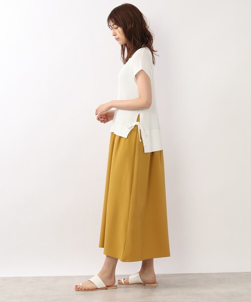 DRESKIP(ドレスキップ)の「◆ペタンコトングサンダル(サンダル・レディース・ブラック/アイボリー・45/35)」の8枚目の写真