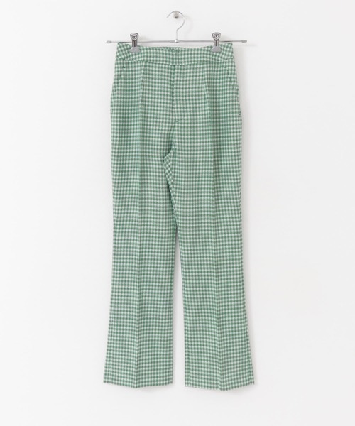 URBAN RESEARCH（アーバンリサーチ）の「ミニギンガムチェックパンツ（その他パンツ・レディース・グリーン/ネイビー・38/36）」の13枚目の写真