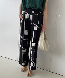 LOWRYS FARM | ジオメトリックイージーパンツ　285490(その他パンツ)