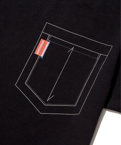 mindseeker（マインドシーカー）の「【Hanes × mindseeker】CREW NECK T-SHIRTS SET / ヘインズ×マインドシーカー クルーネック Tシャツ セット（Tシャツ/カットソー・メンズ・ホワイト×ブラック・LARGE/X-LARGE/MEDIUM）」の6枚目の写真