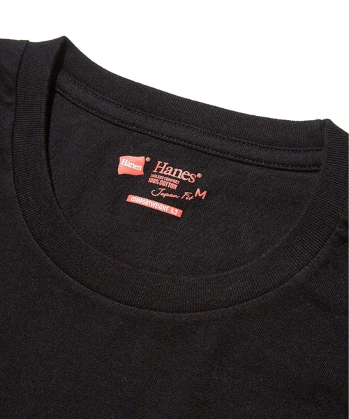 mindseeker（マインドシーカー）の「【Hanes × mindseeker】CREW NECK T-SHIRTS SET / ヘインズ×マインドシーカー クルーネック Tシャツ セット（Tシャツ/カットソー・メンズ・ホワイト×ブラック・LARGE/X-LARGE/MEDIUM）」の7枚目の写真