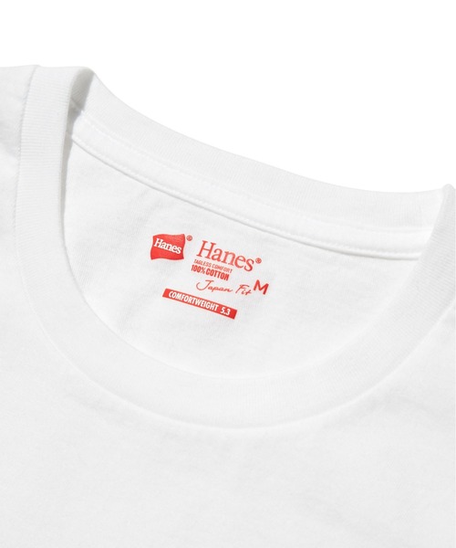 mindseeker（マインドシーカー）の「【Hanes × mindseeker】CREW NECK T-SHIRTS SET / ヘインズ×マインドシーカー クルーネック Tシャツ セット（Tシャツ/カットソー・メンズ・ホワイト×ブラック・LARGE/X-LARGE/MEDIUM）」の4枚目の写真