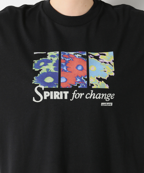 Carhartt WIP（カーハートダブリューアイピー）の「CARHARTT WIP S/S SPIRIT T-SHIRT（Tシャツ/カットソー・レディース・ホワイト/ブラック/パープル・SMALL/MEDIUM/X-SMALL）」の14枚目の写真