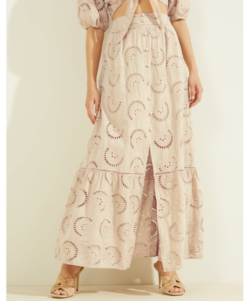 Guess(ゲス)の「Smeralda Skirt(スカート・レディース・ベージュ/ピンク/ホワイト・SMALL/MEDIUM/X-SMALL)」の13枚目の写真