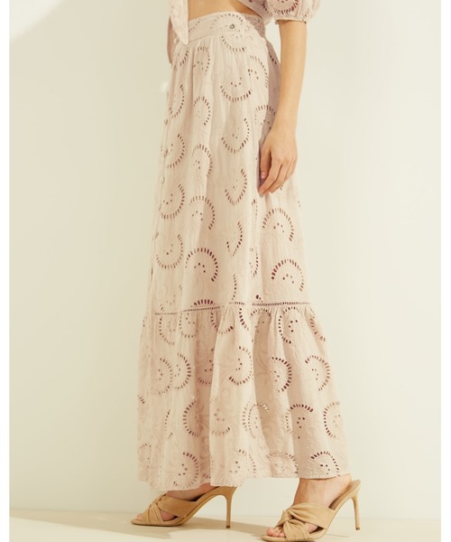 Guess(ゲス)の「Smeralda Skirt(スカート・レディース・ベージュ/ピンク/ホワイト・SMALL/MEDIUM/X-SMALL)」の14枚目の写真