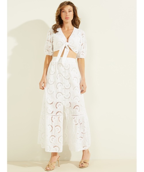 Guess(ゲス)の「Smeralda Skirt(スカート・レディース・ベージュ/ピンク/ホワイト・SMALL/MEDIUM/X-SMALL)」の7枚目の写真