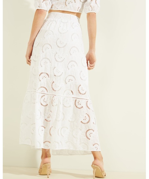Guess(ゲス)の「Smeralda Skirt(スカート・レディース・ベージュ/ピンク/ホワイト・SMALL/MEDIUM/X-SMALL)」の6枚目の写真