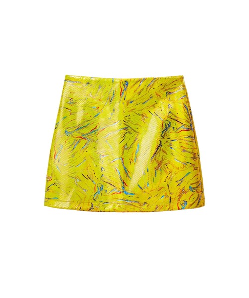 Desigual(デシグアル)の「Scale sequin mini skirt / スケールスパンコールミニスカート(スカート・レディース・イエロー・S/M/L/XS/XL)」の6枚目の写真