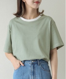 半袖ボーダーＴシャツ
