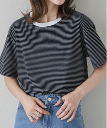 半袖ボーダーTシャツ