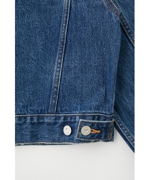 MOUSSY（マウジー）の「CROPPED DENIM ジャケット（デニム