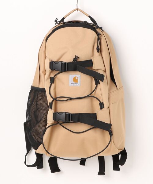 Carhartt WIP（カーハートダブリューアイピー）の「WiP キックフリップバックパック Kickflip Backpack 24.8L（バックパック/リュック・メンズ・ブラック/ベージュ/ブラウン・FREE）」の3枚目の写真