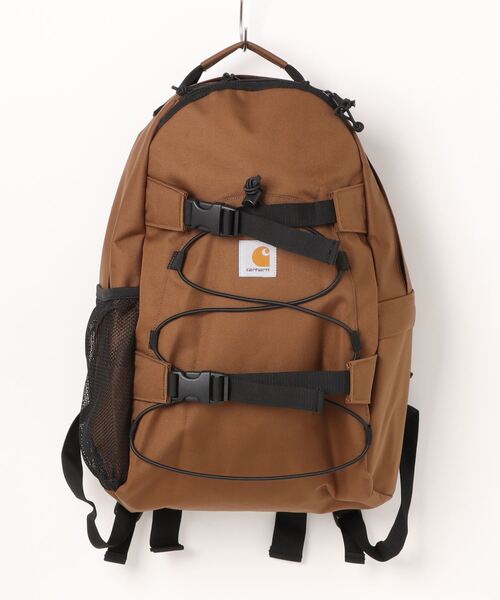 Carhartt WIP（カーハートダブリューアイピー）の「WiP キックフリップバックパック Kickflip Backpack 24.8L（バックパック/リュック・メンズ・ブラック/ベージュ/ブラウン・FREE）」の2枚目の写真