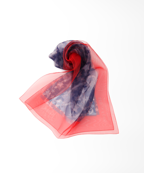 BED J.W. FORD（ベッドフォード）の「【BED J.W. FORD / ベッドフォード】180×55 Stall（ストール/ショール・メンズ・グリーン/レッド・FREE）」の2枚目の写真