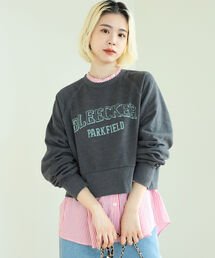 BeAMS DOT | BeAMS DOT / ピグメント ロゴ ショートスウェット(スウェット)