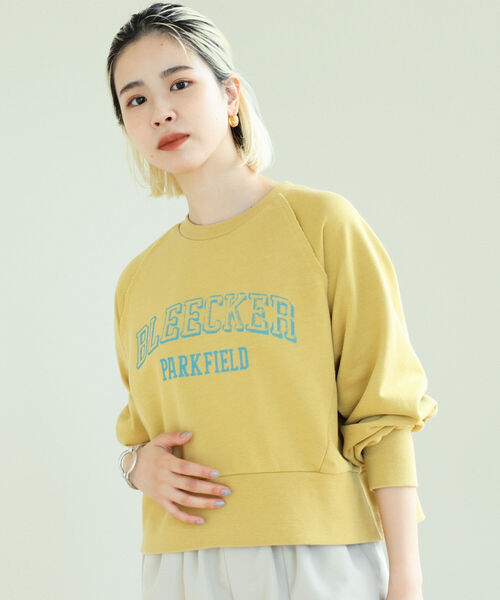 BeAMS DOT（ビームスドット）の「BeAMS DOT / ピグメント ロゴ ショートスウェット（スウェット・レディース・ホワイト系その他5/イエロー系その他5/ブラック系その他4・FREE）」の3枚目の写真