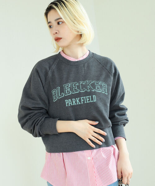 BeAMS DOT（ビームスドット）の「BeAMS DOT / ピグメント ロゴ ショートスウェット（スウェット・レディース・ホワイト系その他5/イエロー系その他5/ブラック系その他4・FREE）」の11枚目の写真