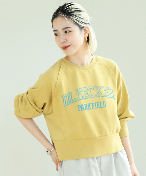 BeAMS DOT（ビームスドット）の「BeAMS DOT / ピグメント ロゴ ショートスウェット（スウェット・レディース・ホワイト系その他5/イエロー系その他5/ブラック系その他4・FREE）」の16枚目の写真