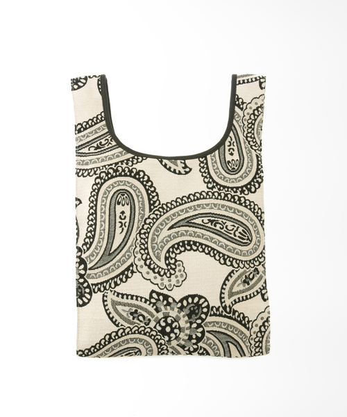 The Bagmati（ザバグマティ）の「【BAGMATI/バグマティ】  BATIK TOTE：トートバッグ（トートバッグ・レディース・アイボリー/イエロー/ブラック・FREE）」の11枚目の写真