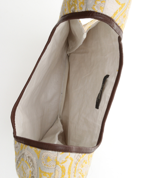 The Bagmati（ザバグマティ）の「【BAGMATI/バグマティ】  BATIK TOTE：トートバッグ（トートバッグ・レディース・アイボリー/イエロー/ブラック・FREE）」の17枚目の写真