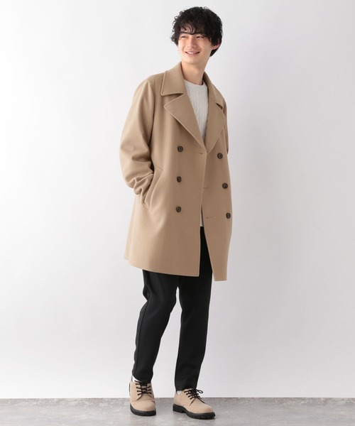 GLOBAL WORK(グローバルワーク)の「WT ハーフトレンチコート/278050(トレンチコート・メンズ・ベージュ/ネイビー・SMALL/MEDIUM/LARGE)」の21枚目の写真