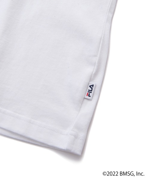FILA（フィラ）の「FILA x BE:FIRST PRINT L/S TEE / フィラ × ビーファースト プリント ロングスリーブ ティー（Tシャツ/カットソー・レディース・ブラック/レッド/ホワイト・M/L）」の6枚目の写真