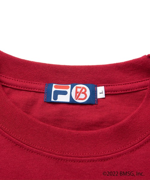 FILA（フィラ）の「FILA x BE:FIRST PRINT L/S TEE / フィラ × ビーファースト プリント ロングスリーブ ティー（Tシャツ/カットソー・レディース・ブラック/レッド/ホワイト・M/L）」の11枚目の写真