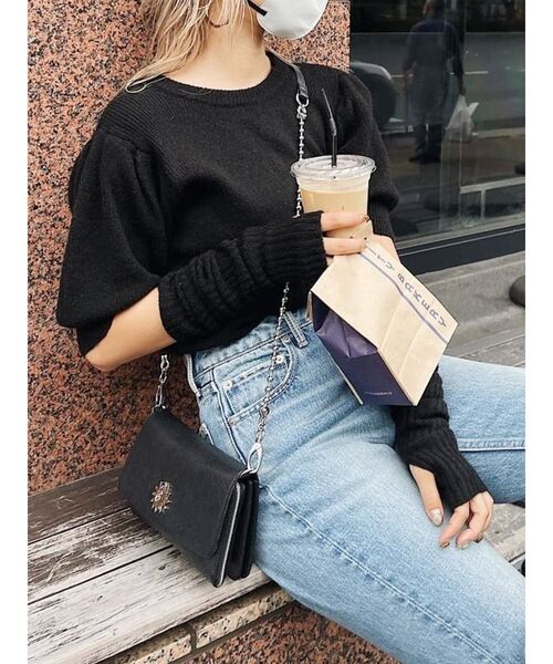 EVRIS（エヴリス）の「シンプルストレートデニムパンツ（デニムパンツ・レディース・ライトブルー/インディゴブルー・SMALL/MEDIUM）」の4枚目の写真