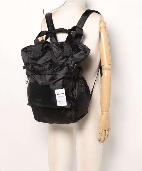 coca（coca）（コカ）の「メンズ3wayポケッタブルバッグパック（バックパック/リュック・メンズ・ブラック・ONE SIZE）」の21枚目の写真