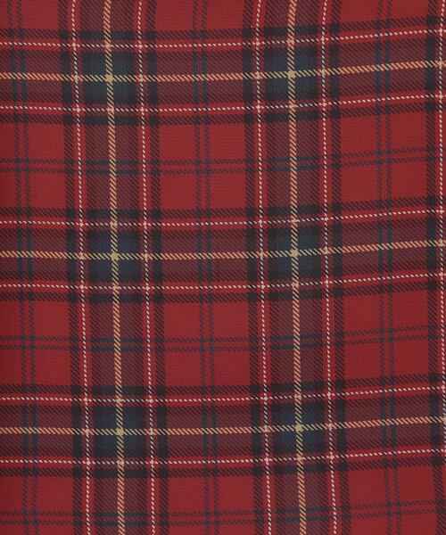 To b. by agnes b.（トゥービーバイアニエスベー）の「WT56 CHEMISE シアータータンチェックブラウス（シャツ/ブラウス・レディース・レッド・40/38/36）」の8枚目の写真