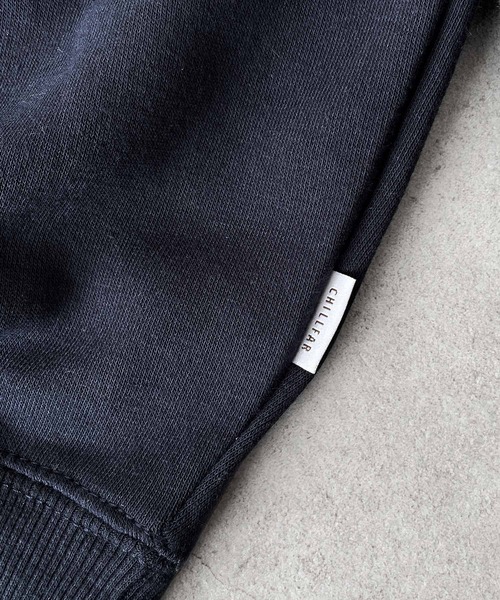 Chillfar（チルファー）の「1980ワッペンパーカー（パーカー・レディース・ブラック/ダークグリーン/オートミール/杢グレー/ブラウン/ネイビー・FREE）」の21枚目の写真