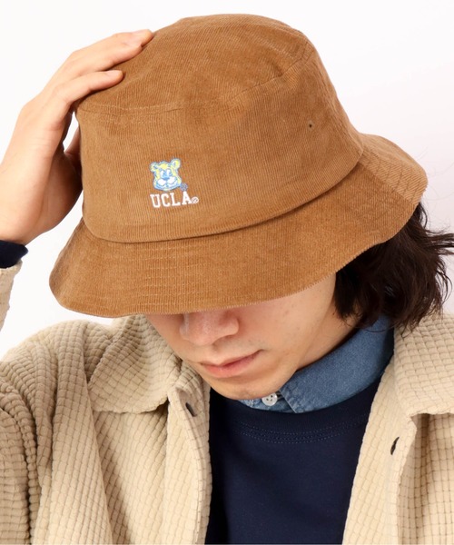 UCLA(ユーシーエルエー)の「UCLA カレッジ刺繍バケットハット(ハット・メンズ・ブラック/グリーン/ライトブラウン・FREE)」の14枚目の写真