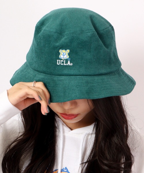 UCLA(ユーシーエルエー)の「UCLA カレッジ刺繍バケットハット(ハット・メンズ・ブラック/グリーン/ライトブラウン・FREE)」の15枚目の写真