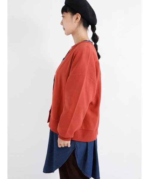 Samansa Mos2(サマンサ モスモス)の「コットンツイルリングドットボタンカーディガン(カーディガン/ボレロ・レディース・ブラック/レッド/キナリ・フリ-)」の19枚目の写真