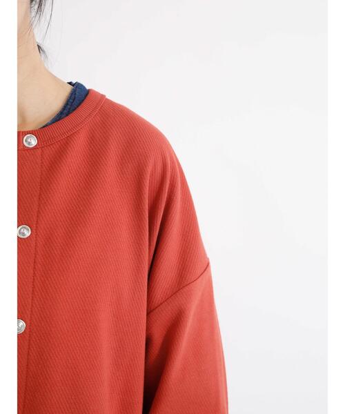 Samansa Mos2(サマンサ モスモス)の「コットンツイルリングドットボタンカーディガン(カーディガン/ボレロ・レディース・ブラック/レッド/キナリ・フリ-)」の16枚目の写真