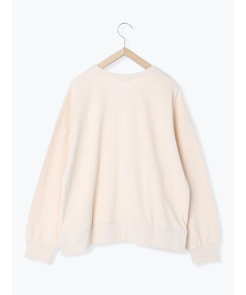 Samansa Mos2(サマンサ モスモス)の「コットンツイルリングドットボタンカーディガン(カーディガン/ボレロ・レディース・ブラック/レッド/キナリ・フリ-)」の9枚目の写真