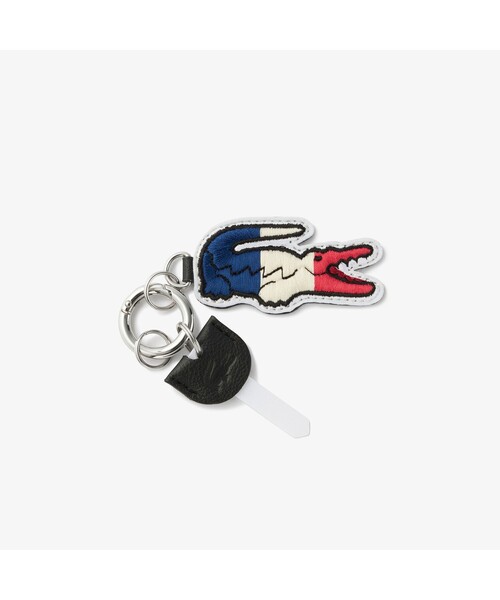 LACOSTE(ラコステ)の「クロックキーホルダー(キーホルダー・レディース・グリーン/レッド/トリコロール・FREE)」の3枚目の写真