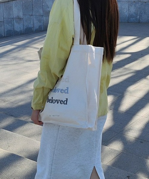 LAC-VERT(ラック・ヴェール)の「【ぷっくり刺繍】beloved刺繍トートバッグ(トートバッグ・レディース・グリーン/ピンク/ブラウン・FREE)」の13枚目の写真